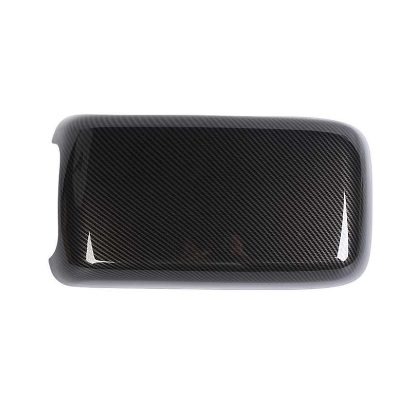 for Charger 300c 2011-2023 Car Armrest Pad Cover Center Console Lid Cover Trim ,abs Carbon Fiber