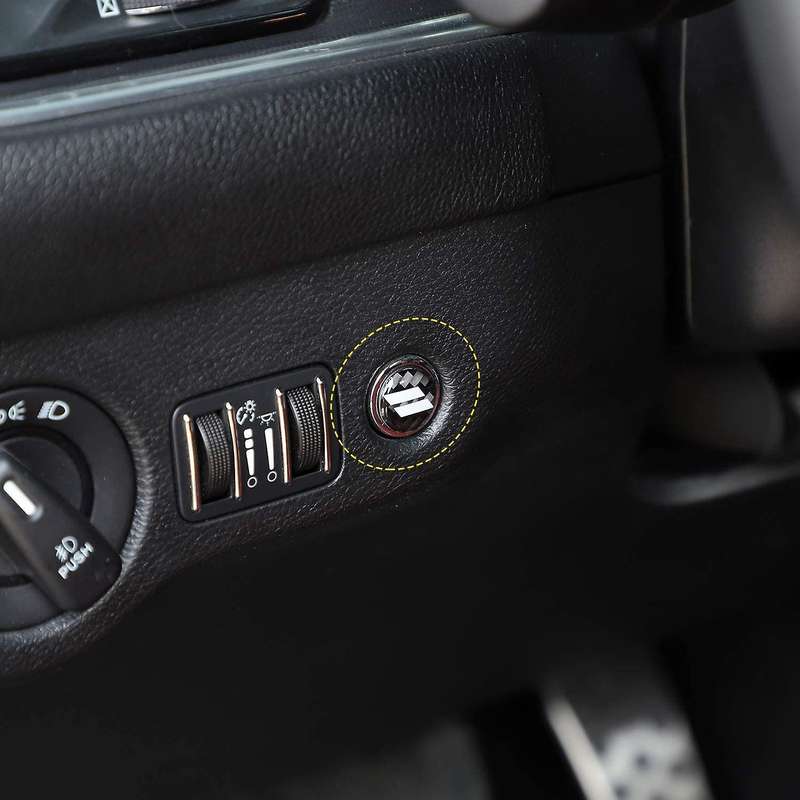 for Charger Engine Start Stop Button Opener Switch Knob Trim for Charger 2015-2019