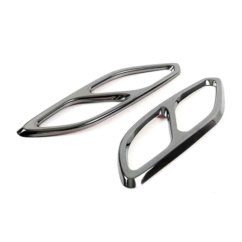 for CLA Class C118 W118 2020-2023 Car Tail Muffler Exhaust Pipe Cover Trim Exterior Accessories - A