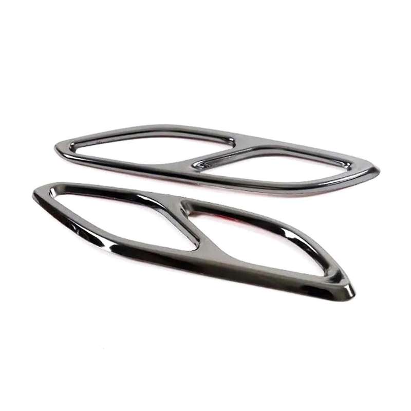 for CLA Class C118 W118 2020-2023 Car Tail Muffler Exhaust Pipe Cover Trim Exterior Accessories - A