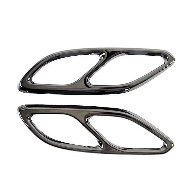for CLA Class C118 W118 2020-2023 Car Tail Muffler Exhaust Pipe Cover Trim Exterior Accessories - A