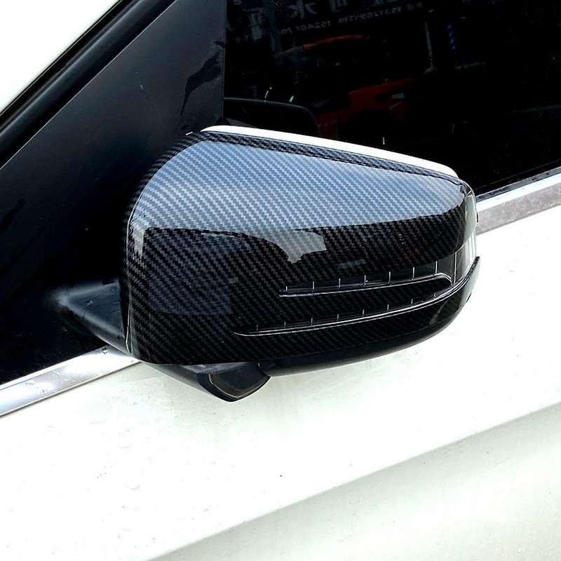 for CLA GLA C E Class W176 C117 X156 W204 W212 Carbon Fiber ABS Side Rear View Mirror Cover Trim