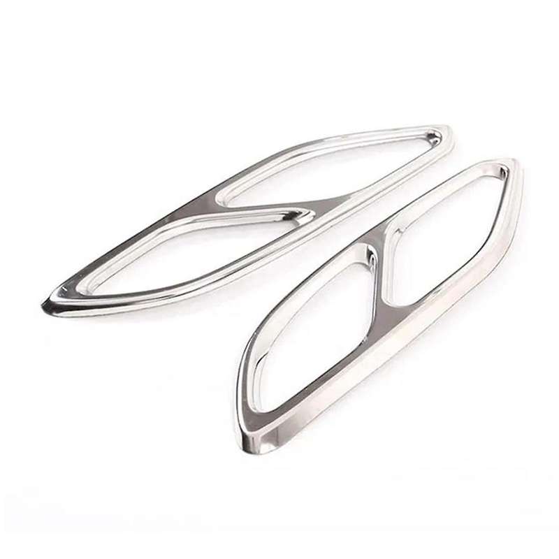 for CLA Class C118 W118 2020-2023 Car Tail Muffler Exhaust Pipe Cover Trim Exterior Accessories - B