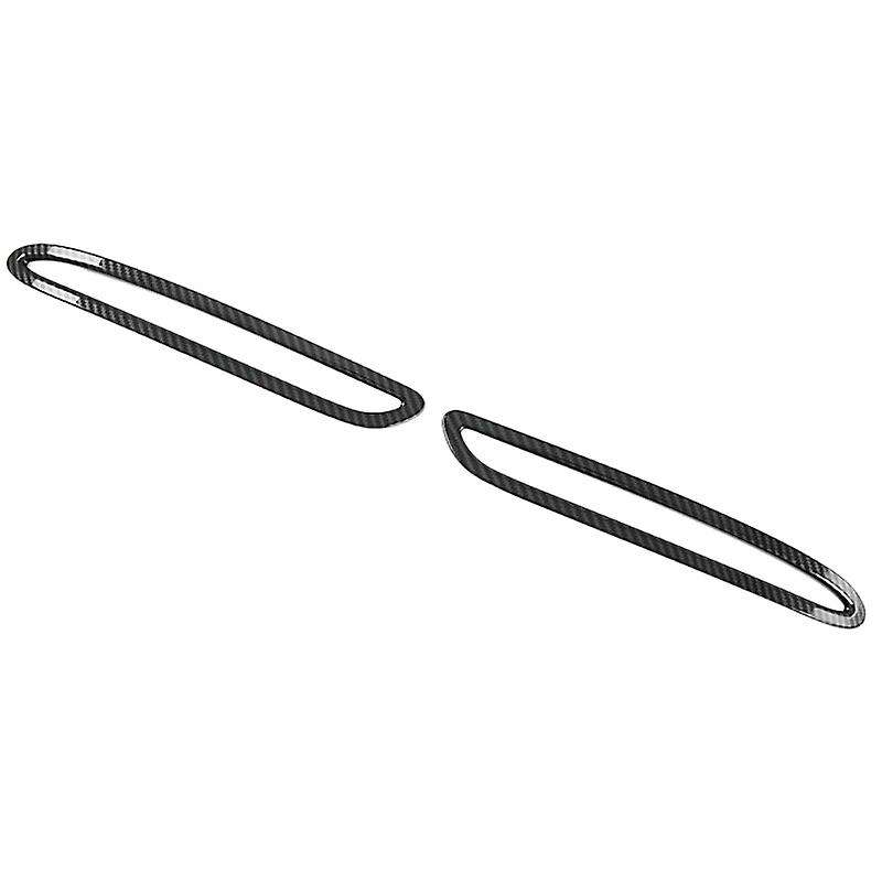 for CLA180 CLA200 C118 2020 Carbon Fiber Rear Fog Light Lamp Foglight Cover Trim Decoration Frame