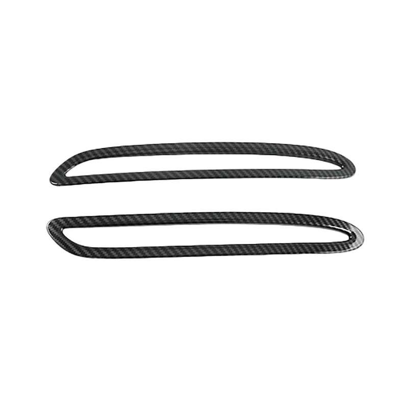 for Cla180 Cla200 C118 2020 Car Carbon Fiber Rear Fog Light Lamp Foglight Cover Trim Decoration Fra