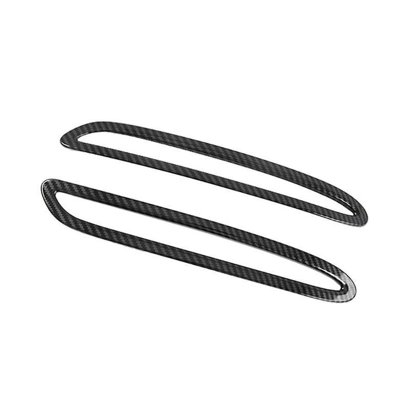for Cla180 Cla200 C118 2020 Car Carbon Fiber Rear Fog Light Lamp Foglight Cover Trim Decoration Fra