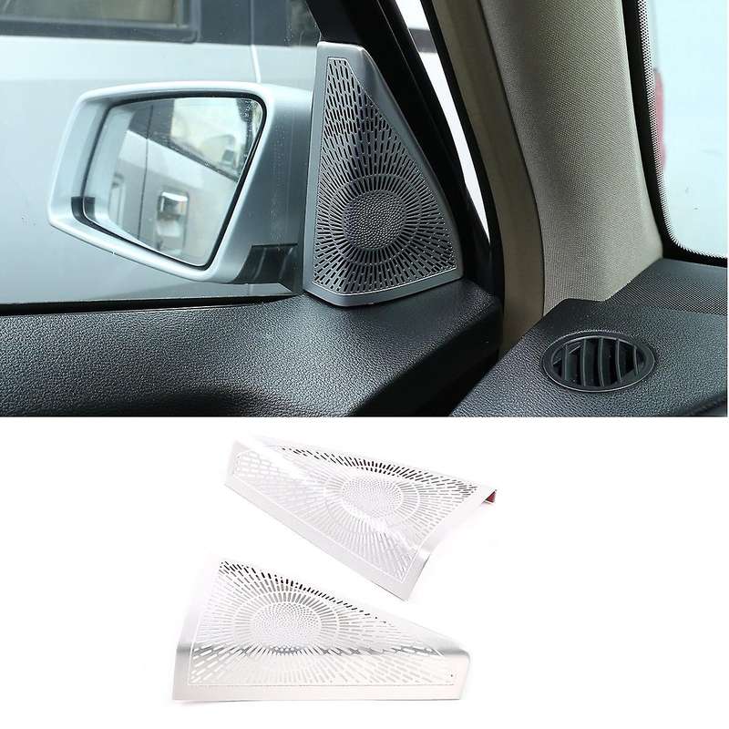 for Class X204 2008-2015 Car Aluminum Alloy Door Audio Tweeters Speaker Cover Trim
