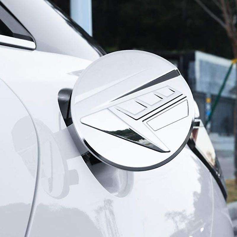 for CN7 2021 Car Accessories Gas Fuel Tank Door Decoration Cap Cover Trim Sticker Chrome ABS
