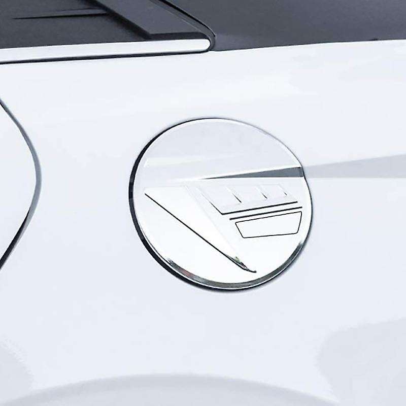 for CN7 2021 Car Accessories Gas Fuel Tank Door Decoration Cap Cover Trim Sticker Chrome ABS