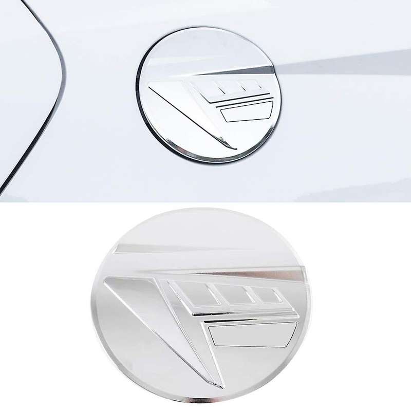 for CN7 2021 Car Accessories Gas Fuel Tank Door Decoration Cap Cover Trim Sticker Chrome ABS