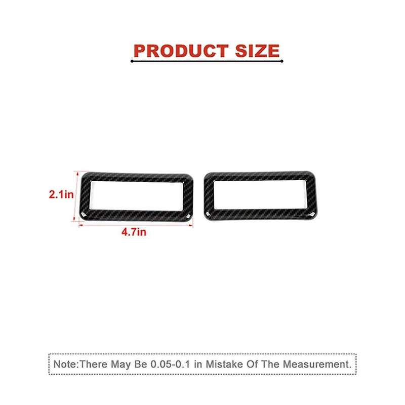 for Commander 2006-2010 Car Reading Light Frame Decoration Cover Sticker Trim Accessories