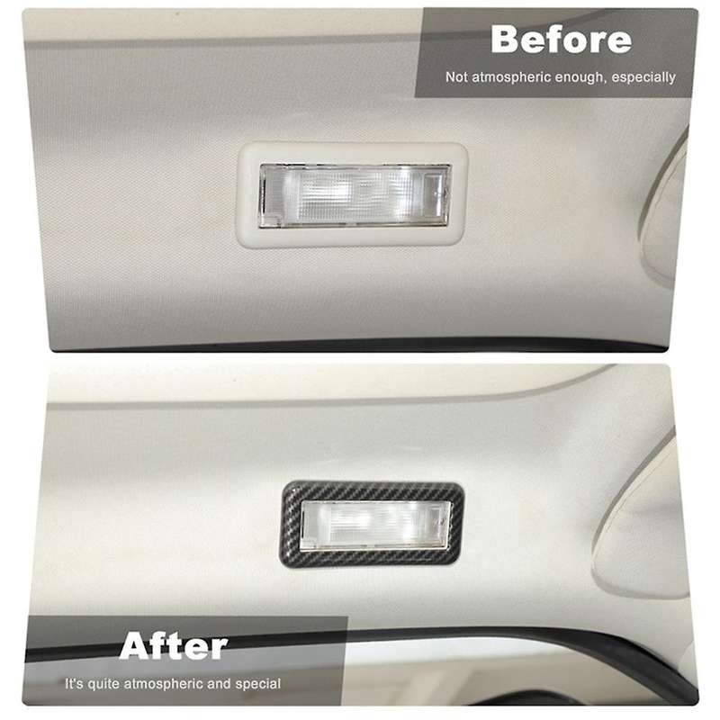for Commander 2006-2010 Car Reading Light Frame Decoration Cover Sticker Trim Accessories