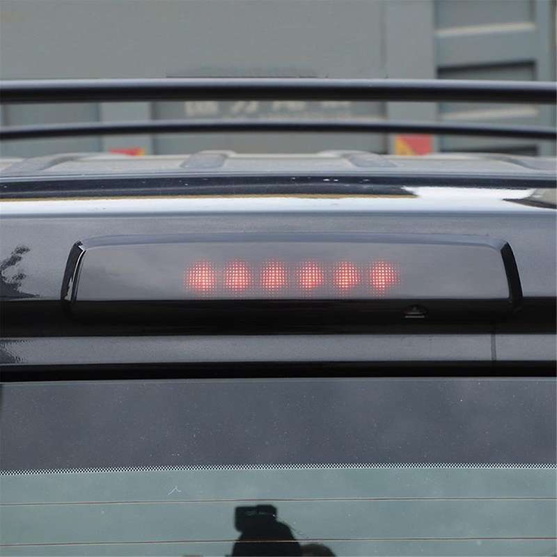 for Commander 2006-2010 Car Third High Brake Light Cover Decoration Trim Sticker Accessories Smoked