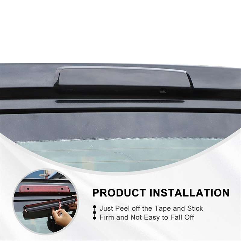 for Commander 2006-2010 Car Third High Brake Light Cover Decoration Trim Sticker Accessories Smoked