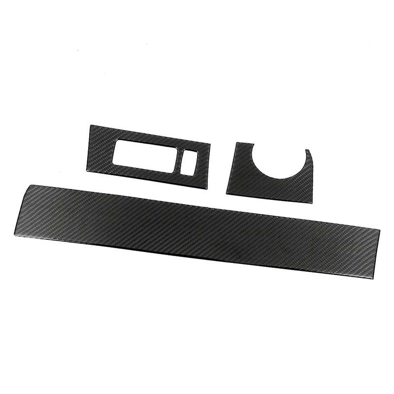for Commander 2006-2010 Carbon Fiber Car Center Console Dashboard Panel Cover Trim Sticker Accessor