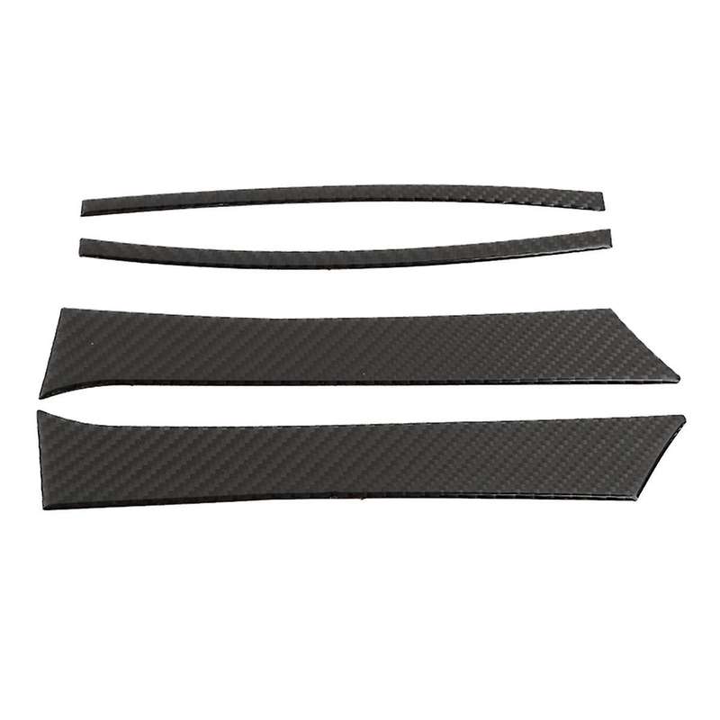 for Commander 2006-2010 Carbon Fiber Car Center Console Navigation Side Strips Trim Sticker Accessor