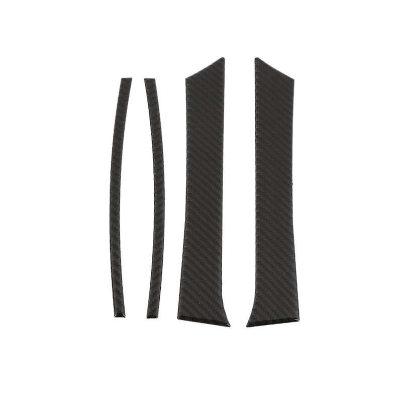 for Commander 2006-2010 Carbon Fiber Car Center Console Navigation Side Strips Trim Sticker Accesso