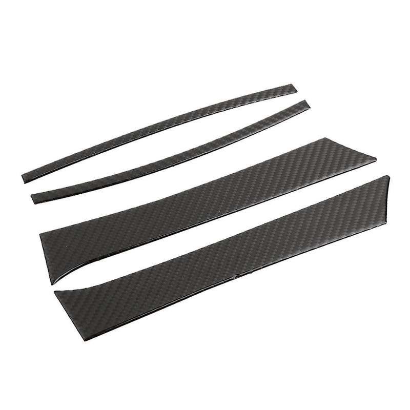 for Commander 2006-2010 Carbon Fiber Car Center Console Navigation Side Strips Trim Sticker Accesso