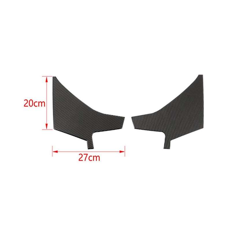 for Commander 2006-2010 Carbon Fiber Car Center Console Side Air Outlet Vent Panel Cover Trim Access