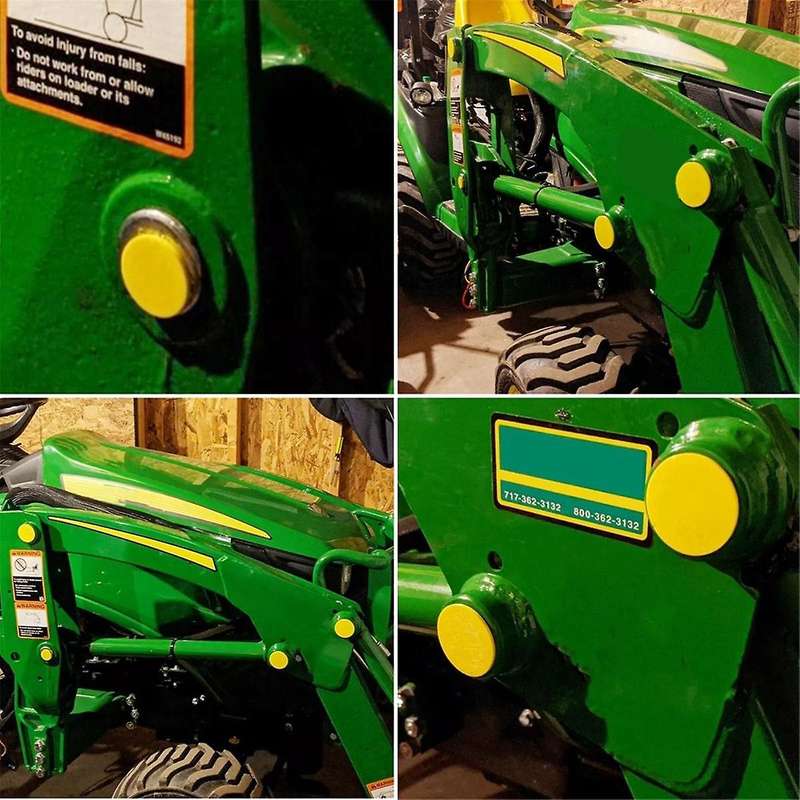for Compact Tractor 120 1023E 1025R Loader Zerk Fitting Grease Caps