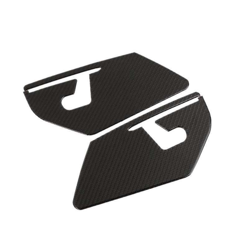 for Commander 2006-2010 Carbon Fiber Car Seat Adjustment Switch Button Panel Trim Sticker Accessori