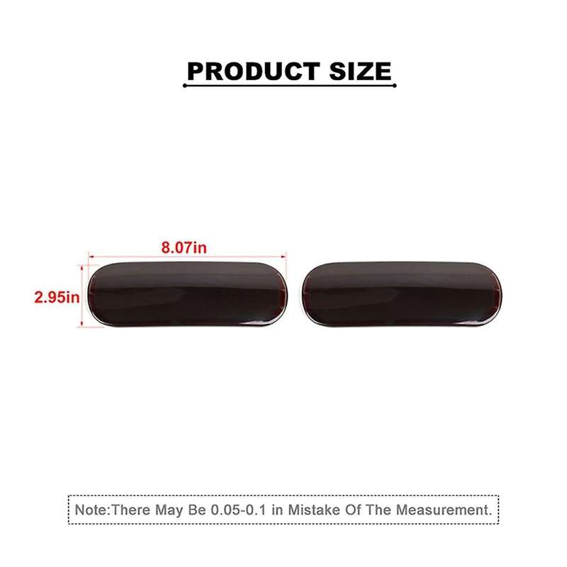 for Commander 2006-2010 Rear Fog Light Cover Taillight Lamp Cover Decoration Trim Exterior Accessori