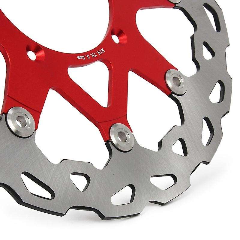 for CRF CR125 CR250 CRF250R CRF250X CRF450X CRF450R 320MM Oversize Front Floating Brake Disc Rotor M