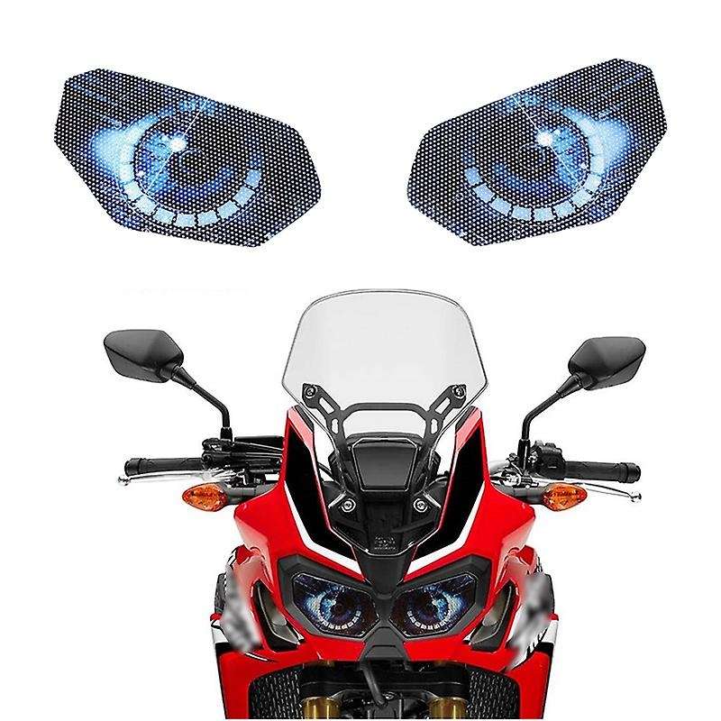 for CRF1000L Afrika Twin 2015-2018 Front Fairing Headlight Stickers Guard Head Light Protection Stic