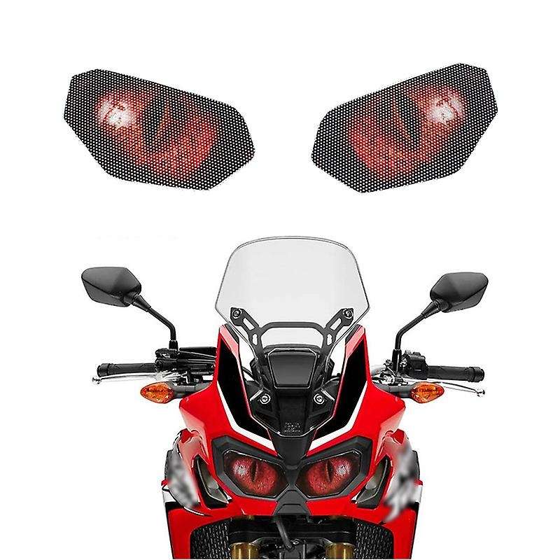 for CRF1000L Afrika Twin 2015-2018 Front Fairing Headlight Stickers Guard Head Light Protection Stic