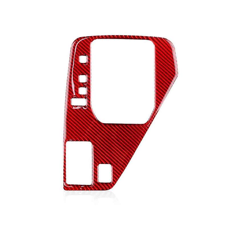 for Crosstrek 2022-2024 LHD Soft Carbon Fiber Car Center Console Gear Shift Panel Cover Trim Accesso