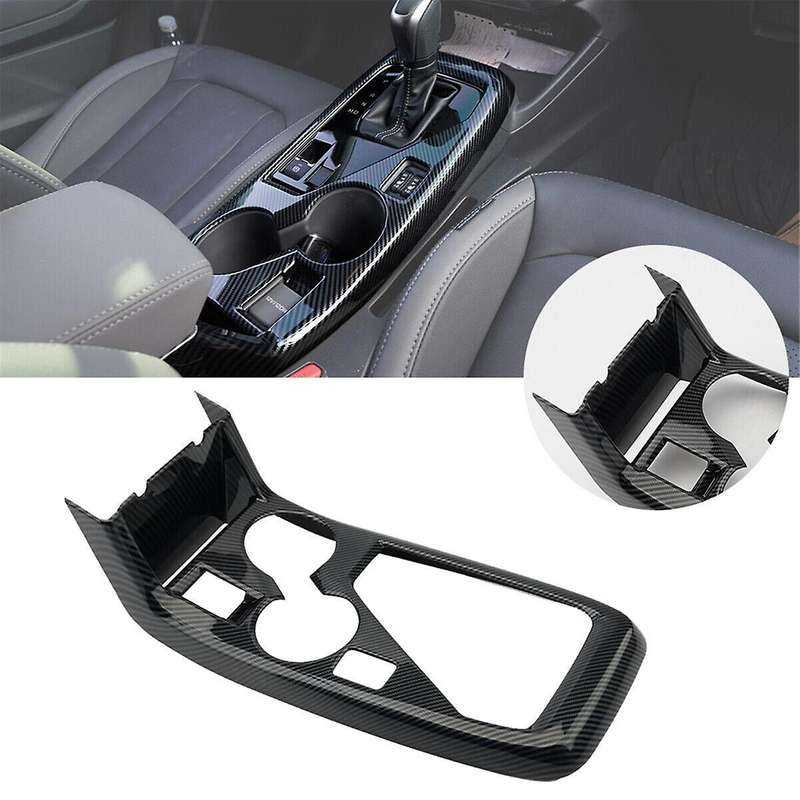 for Crosstrek 2023 2024 Car Central Control Gear Shift Water Cup Holder Cover Trim Accessories Abs C