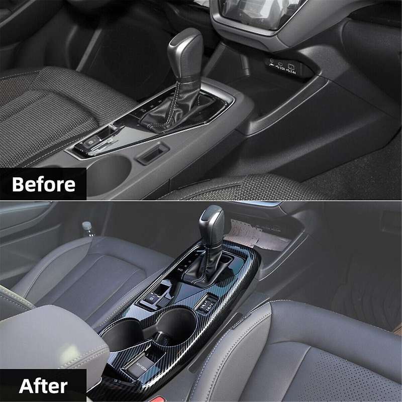 for Crosstrek 2023 2024 Car Central Control Gear Shift Water Cup Holder Cover Trim Accessories Abs C
