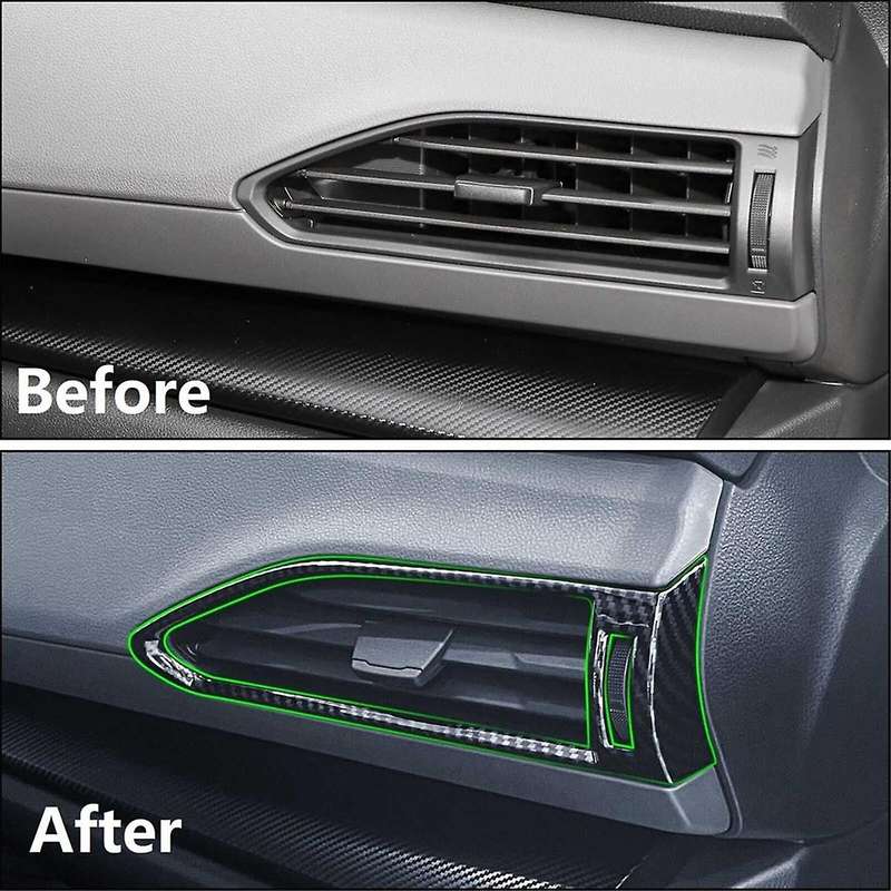 for Crosstrek 2023 2024 Car Side Air Conditioning Vent Outlet Trim Frame Cover Trim Accessories ABS