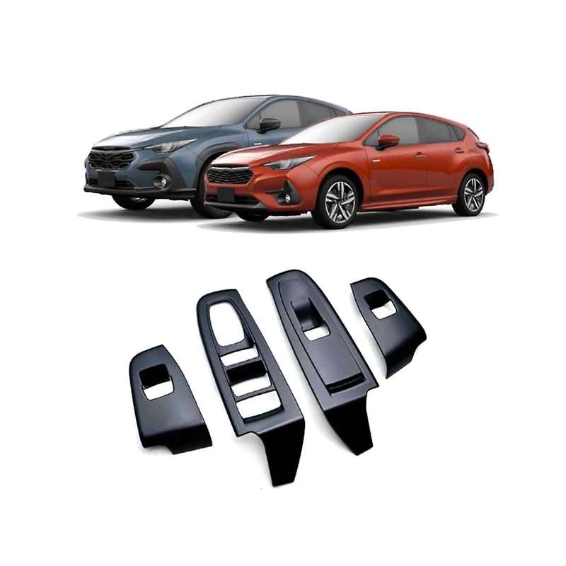 for Crosstrek 2023+ Window Glass Lift Button Switch Cover Trim Door Armrest Panel Rhd
