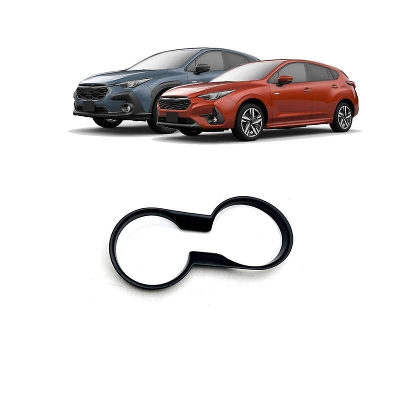 for Crosstrek Impreza 2024 RHD Central Control Water Cup Holder Cover Trim Sticker Accessories