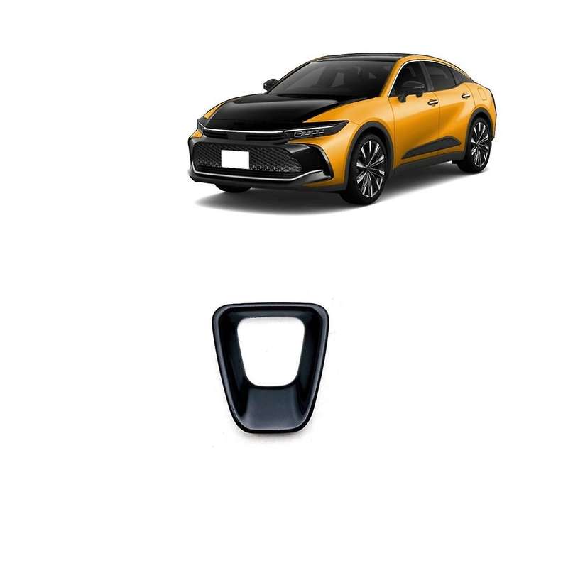 for Crown Sh35 Crossover 2023 Car Steering Wheel Trim Cover Sticker Interior Accessories ,black