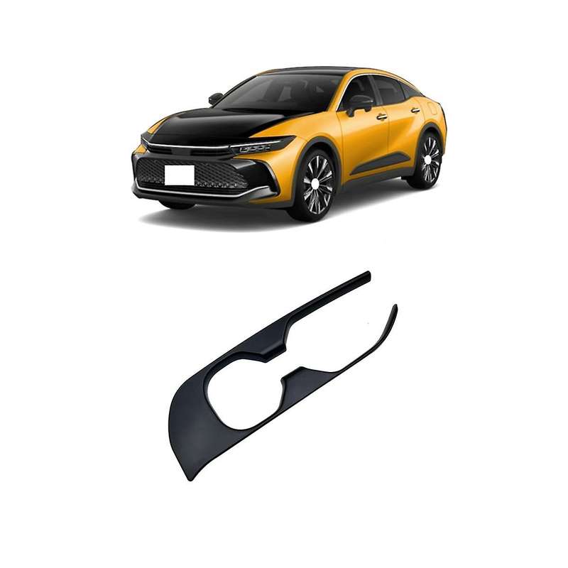 for Crown SH35 2022-2023 Car Center Console Water Cup Holder Frame Cover Trim Sticker Accessories RH