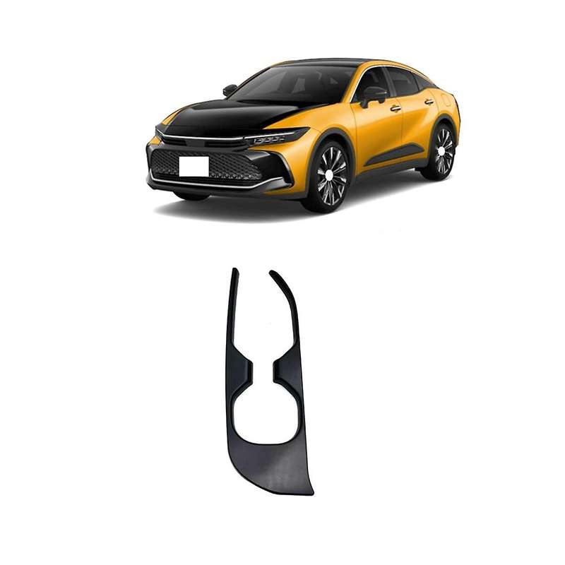 for Crown SH35 2022-2023 Car Center Console Water Cup Holder Frame Cover Trim Sticker Accessories RH