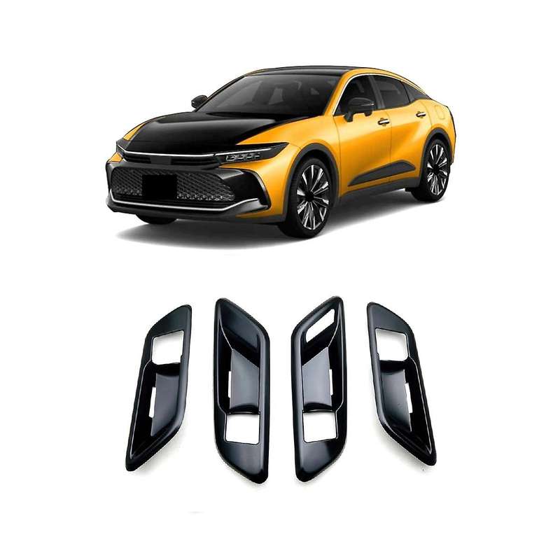 for Crown Sh35 2022-2023 Car Window Glass Lift Button Trim Switch Cover Door Armrest Panel Sticker