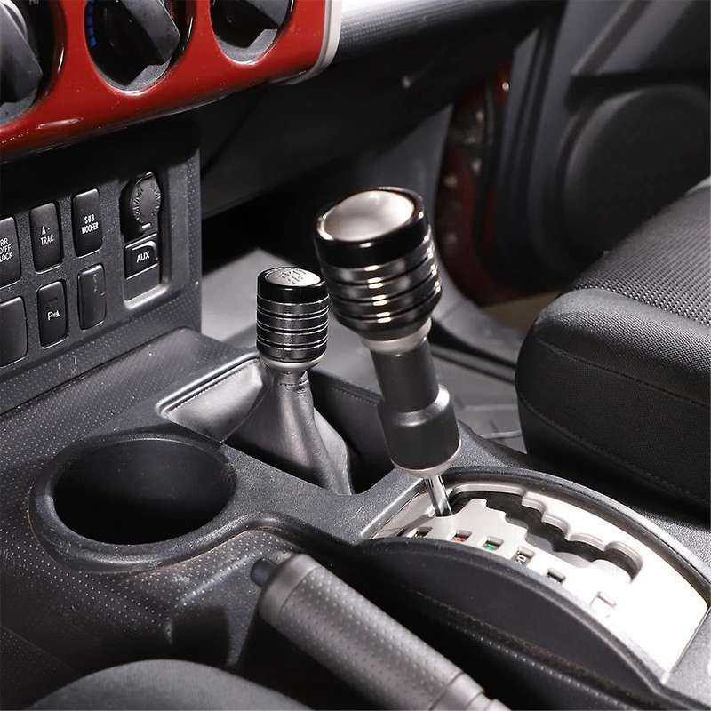 for Cruiser 2007-2021 Gear Head Shift Knob Cover Trim Decoration Accessories Aluminum Alloy - Black