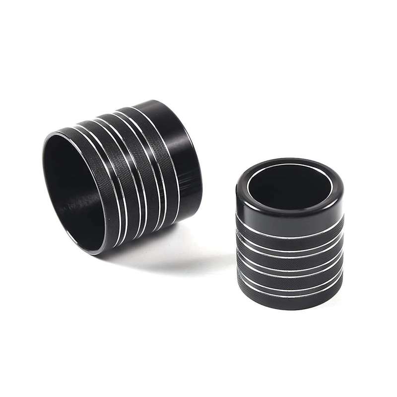 for Cruiser 2007-2021 Gear Head Shift Knob Cover Trim Decoration Accessories Aluminum Alloy - Black
