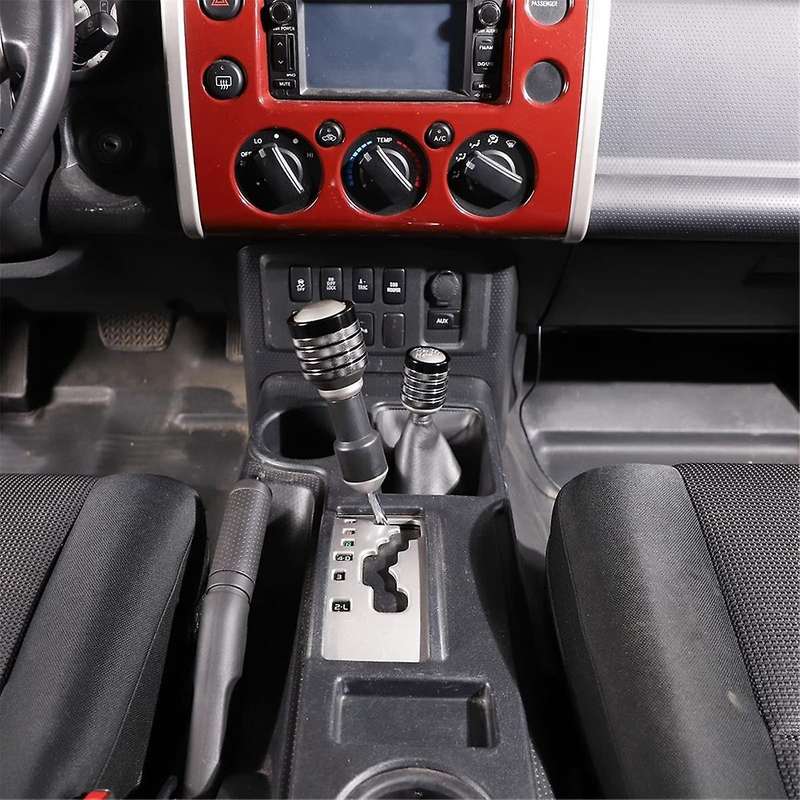 for Cruiser 2007-2021 Gear Head Shift Knob Cover Trim Decoration Accessories Aluminum Alloy - Black