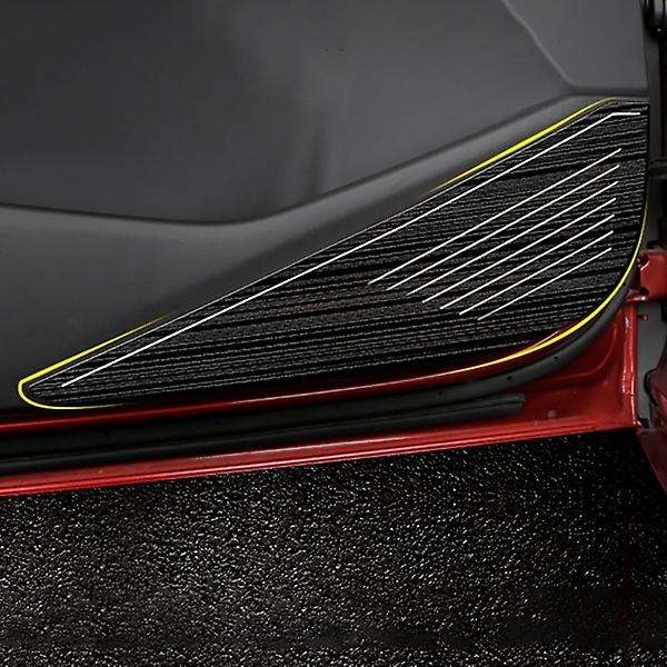 for CX30 -30 2020 Stainless Steel Car Interior Door Anti-Dirty Pad Anti-Kick Mat Door Protection Cov