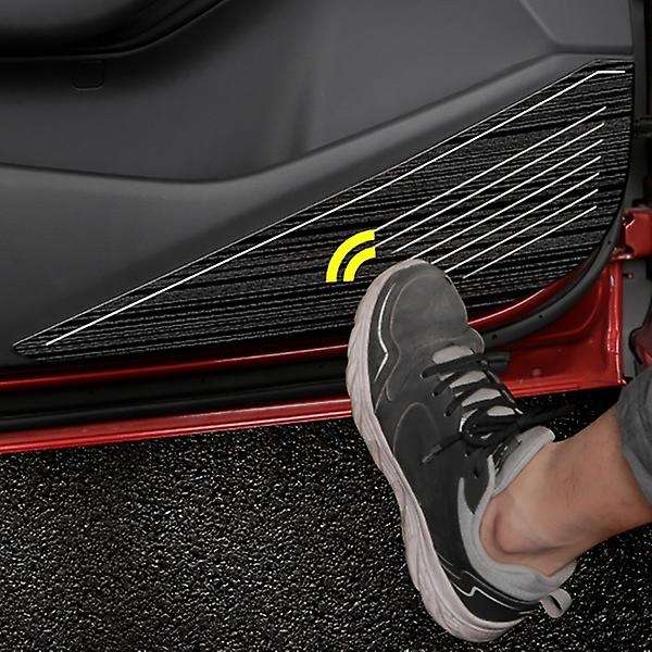 for CX30 -30 2020 Stainless Steel Car Interior Door Anti-Dirty Pad Anti-Kick Mat Door Protection Cov