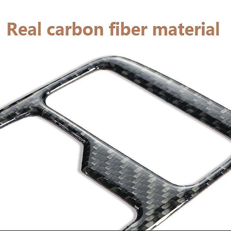 for CX5 -5 2015 2016 Carbon Fiber Headlight Adjustment Switch Cover Trim Decor Car Accessories,with