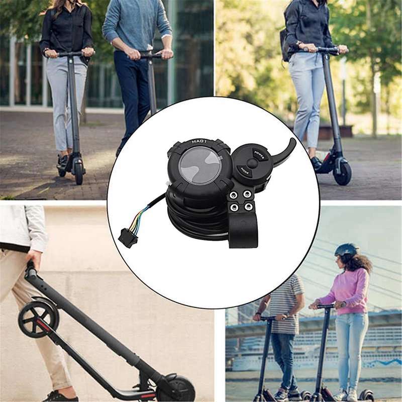 for DAMAO MA01 Electric Scooter LCD Display Dashboard Backlight 36V-72V Knuckle Throttle Switch Elec