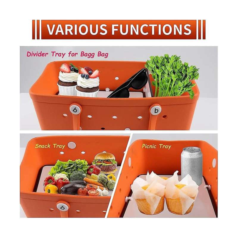 for Divider Tray, Compatible with X Bagg Bag 30cmx21.5cmx0.6cm, Divider Tray for Accessories