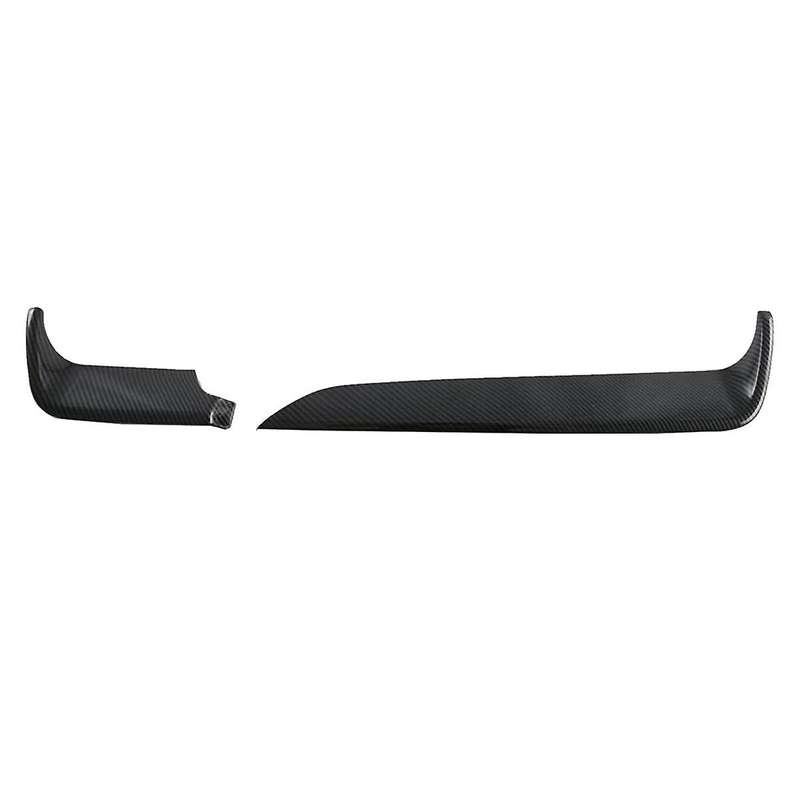 for D-max 2023 2024 Lhd Abs Carbon Fiber Center Console Dashboard Strip Cover Trim Car Interior Acce
