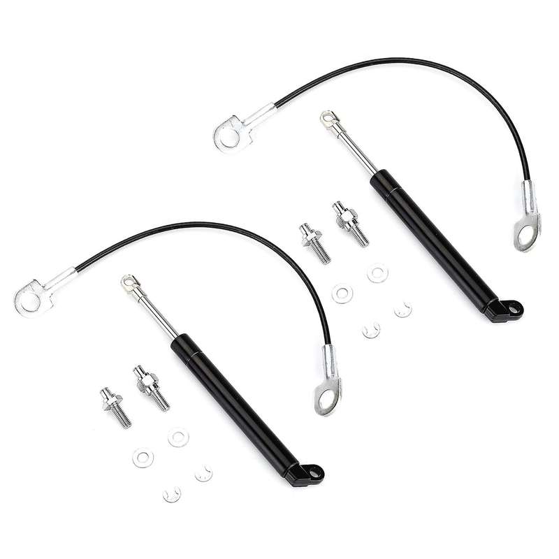 for DMAX D-MAX 2012-2019 Rear Gate Strut Shock Support Bevel/Right Angle Gas Easy Slow Down