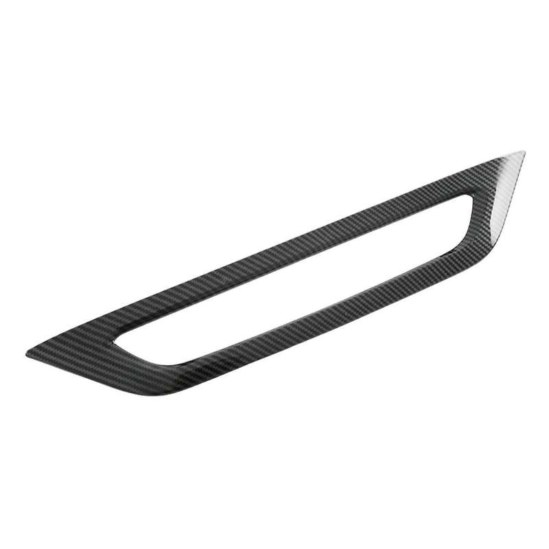for D-MAX 2023 2024 LHD ABS Carbon Fiber Center Console Air Outlet Vent Cover Decor Trim Interior Ac